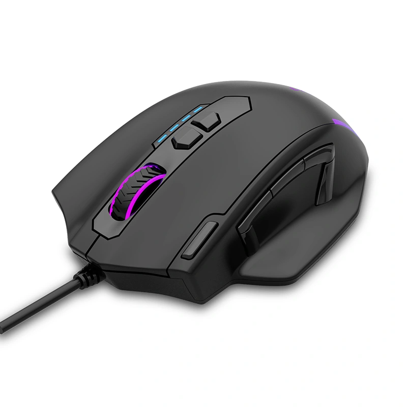 Você conhece o produto grande mouse de jogos com fio 5 nível 12400 dpi?