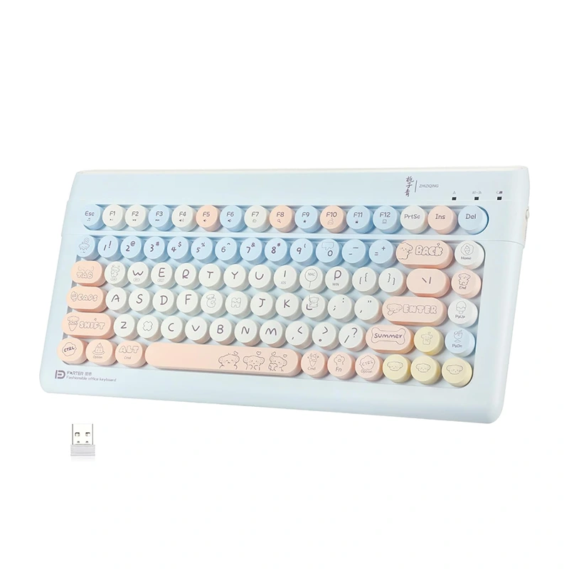 Quais são os benefícios reais de escolher um teclado esbelto para a configuração do seu escritório