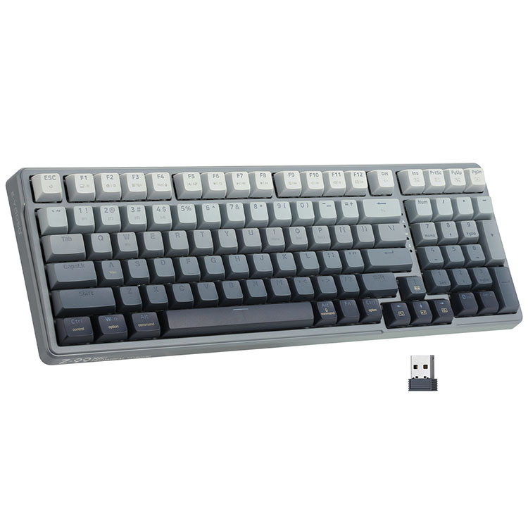 Por que um teclado mecânico sem fio Bluetooth 2.4G 94 teclas está se tornando a escolha perfeita para usuários modernos?